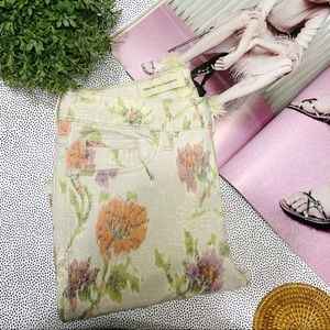 Anthropologie | PILCRO Stet Floral skinny jeans